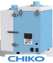 Compact dust collector for manufacturing processes